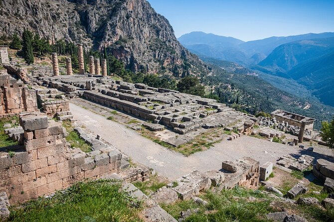 Private Luxury Tour: Delphi & Thermopylae – The 300’s Legacy - Lunch with a Delphi valley view