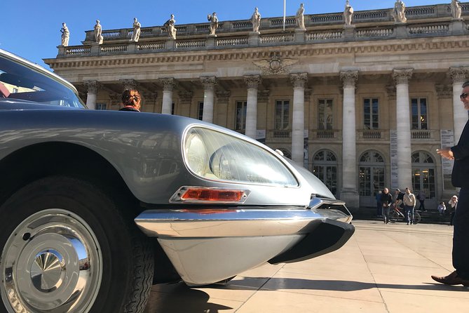 Private luxury tour of Bordeaux in a magnificent Citroen DS - 2 hours - Grand Théâtre and the first look at central Bordeaux