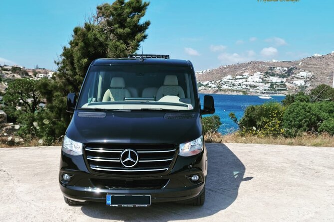 Private Luxury Transfer up to 11 Passengers - Mykonos Town pickup needs extra care