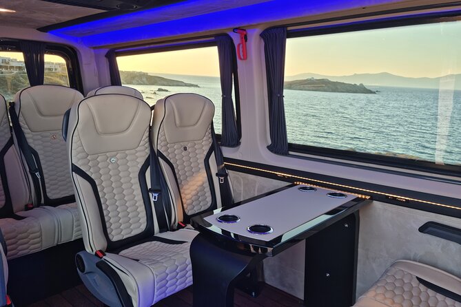 Private Luxury Transfer up to 11 Passengers - The drivers and communication