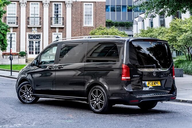 Private Luxury Van from Heathrow Airport LHR to Central London - Meeting your chauffeur inside Heathrow