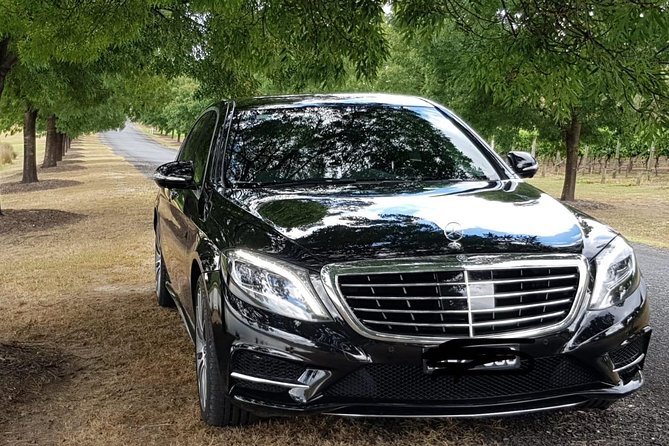 Private Melbourne CBD Sightseeing Tour – luxury vehicle - What the 35-minute airport journey feels like