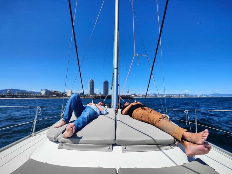 Private Sailboat Barcelona Luxury Boat + Aperitifs & Drinks - Setting sail from Port Olímpic