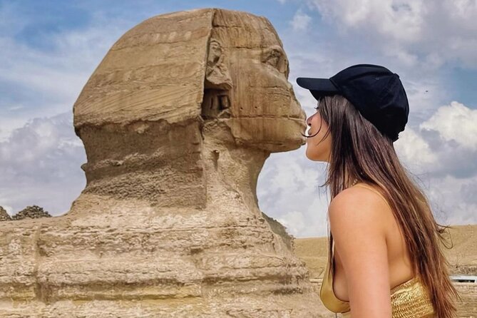 Private Tour in Giza Pyramids Sphinx with VIP Lunch - The Three Pyramids From the Panorama
