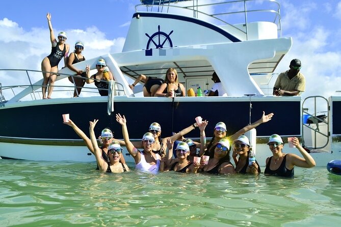 Private VIP Catamaran Party Boat Punta Cana Bavaro - The crew is a major part of the experience