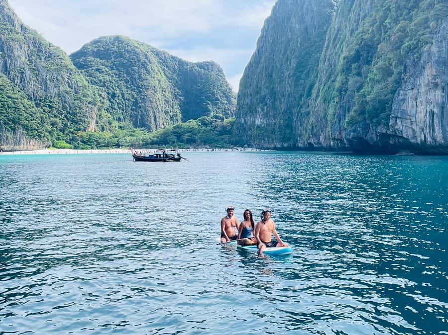 Private VIP Speed Boat to Phi Phi & Maya Bay - Maya Bay is beautiful, famous, and often crowded