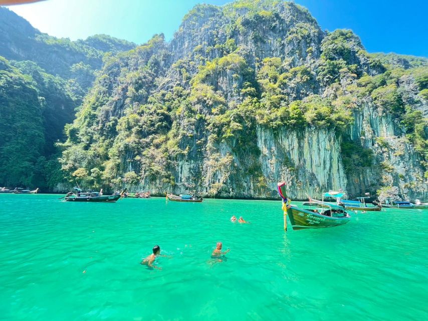 Private VIP Speed Boat to Phi Phi & Maya Bay - Monkey Bay and Loh Samah Bay are for the water