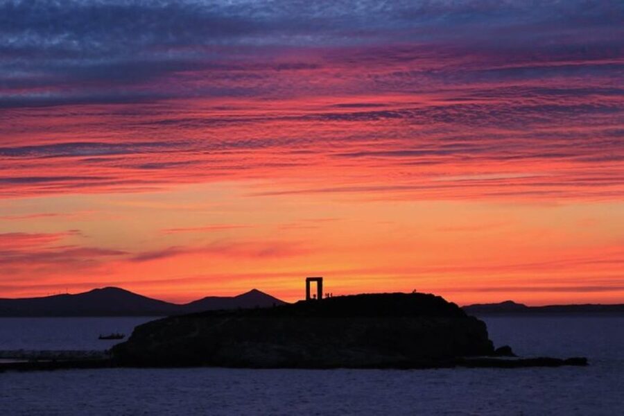 Private VIP Sunset Tour in Naxos - Leaving Naxos port for an afternoon on the water