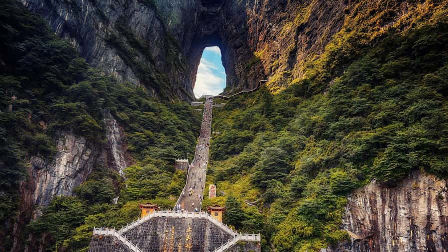 Private VIP Zhangjiajie Tianmen Mountain Day Tour - Tianmen Cave and the mountain’s high paths
