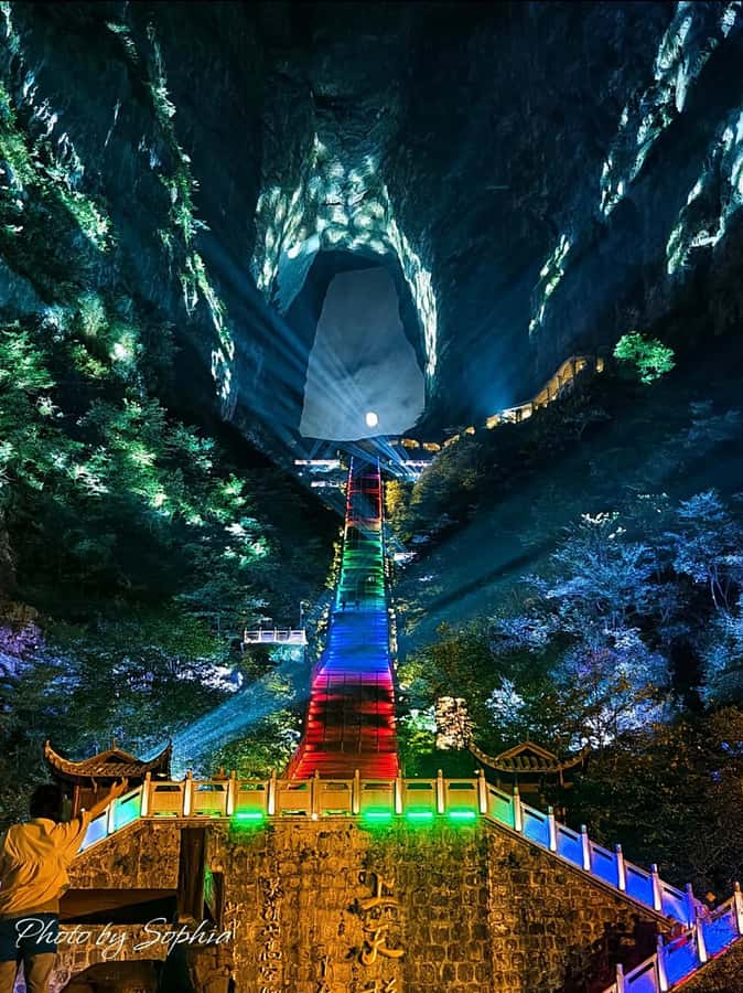 Private VIP Zhangjiajie Tianmen Mountain Day Tour - The downhill cable car and the end of the day