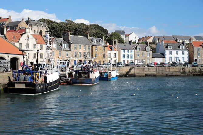 Privately Guided St Andrews & Fife Day Tour from Edinburgh - Lunch at the Tom Morris Grill
