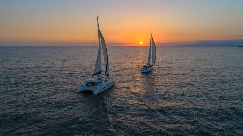 Puerto Vallarta: Bay of Banderas Luxury Sunset Sailing Tour - Small group, not a party boat