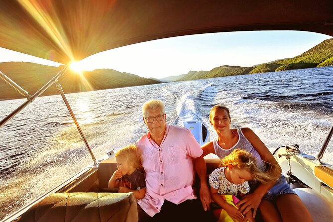 Rent a luxury speed boat for great fun on this Elaphiti Islands tour - Pickup, meeting point, and timing