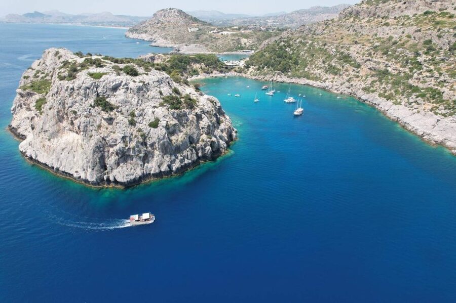 Rhodes: Luxury RIB All-Inclusive Swimming Cruise to 3 Bays - What the luxury RIB adds