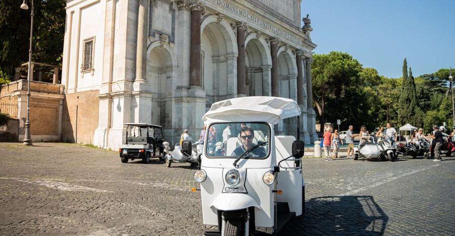 Rome: 2-Hour Vip Tuk-tuk tour with Hotel Pickup and Prosecco - Pyramid of Cestius: An Unexpected Roman Landmark