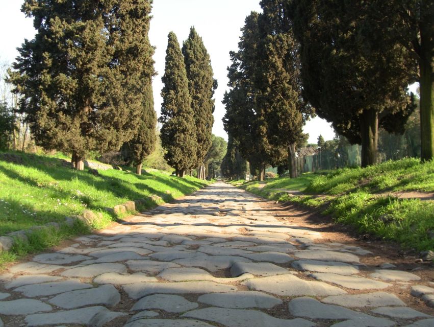 Rome: Appian Way and Catacombs VIP Tour with Hotel Pickup - The Appian Way: ancient stones, short walking time