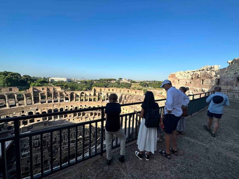 Rome: Colosseum VIP Top Floor Guided Tour - The panoramic view from floors three through five