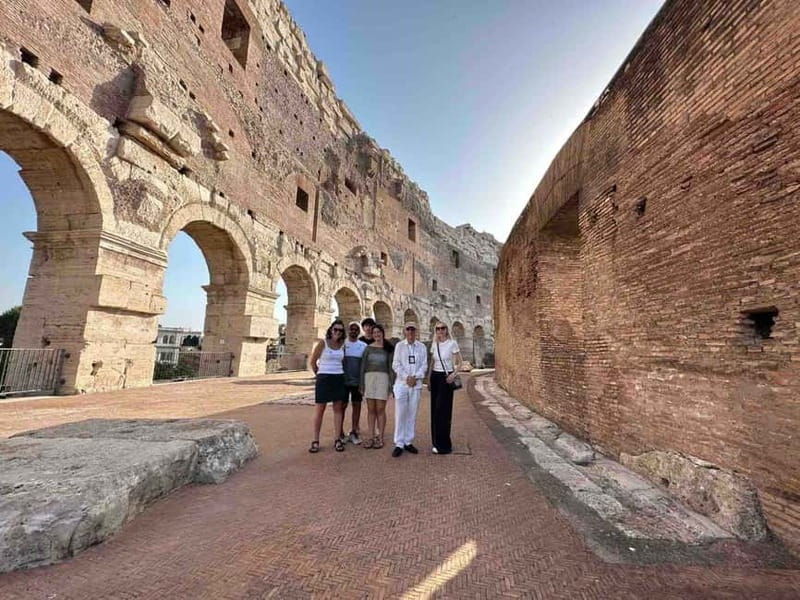 Rome: Colosseum VIP Top Floor Guided Tour - Meeting the group at Via dei Fori Imperiali