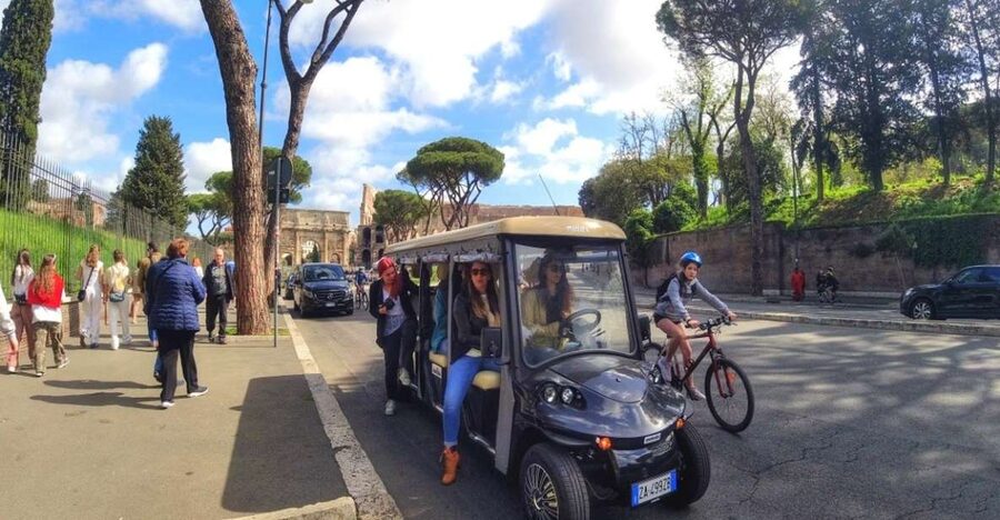 Rome’s Top Highlights Tour Luxury Golf Cart (Private option) - Key points to know before booking