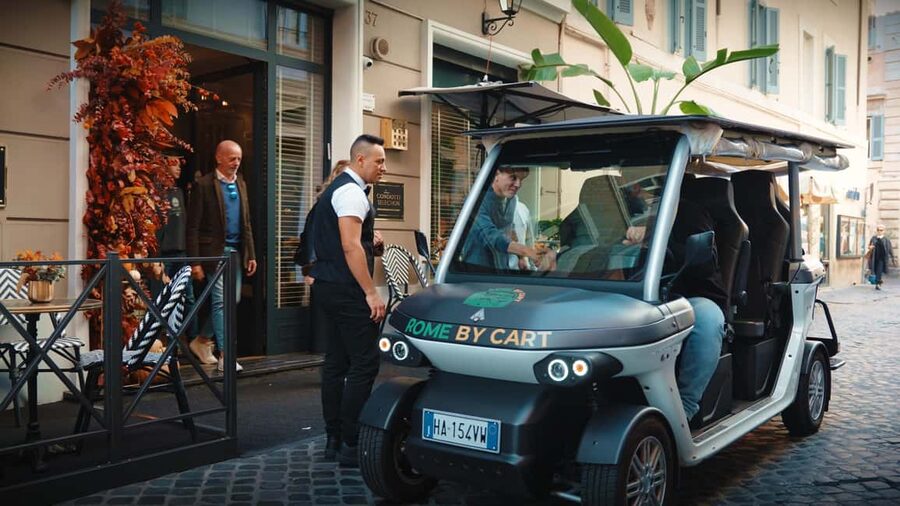 Rome VIP Private Golf Cart Experience - Why a private golf cart works well in Rome