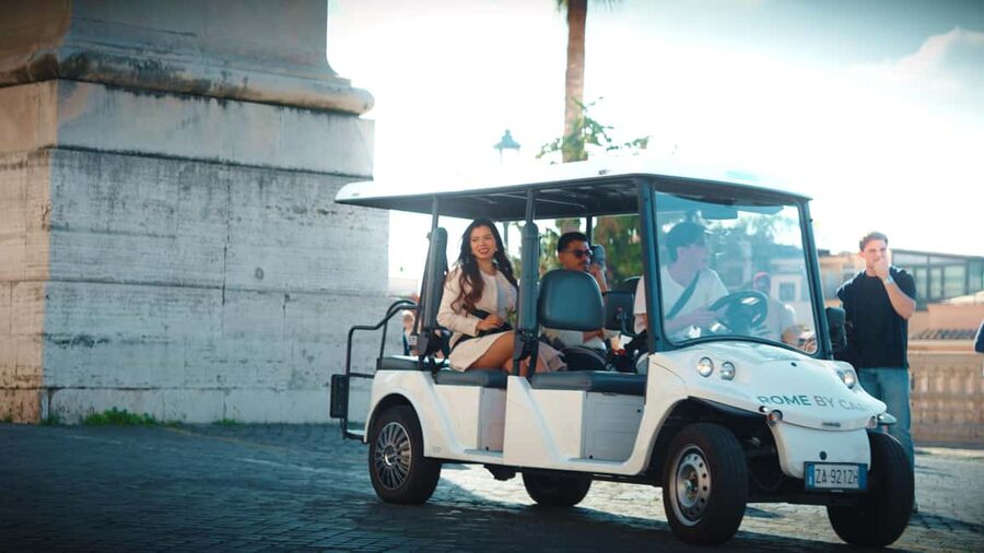 Rome VIP Private Golf Cart Experience - Family comfort and reduced mobility