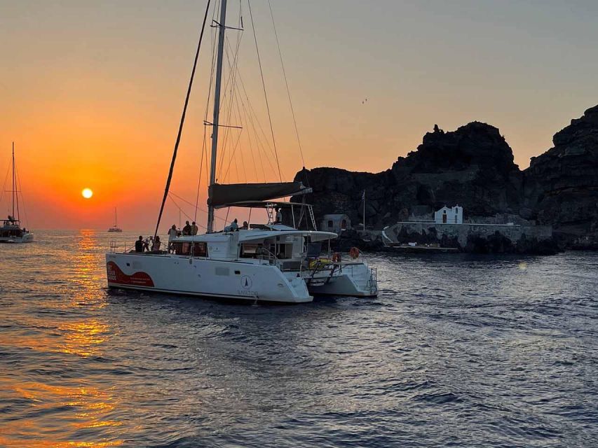 Santorini: Luxury Caldera Cruise with Full Greek Meal - Practical value at $176