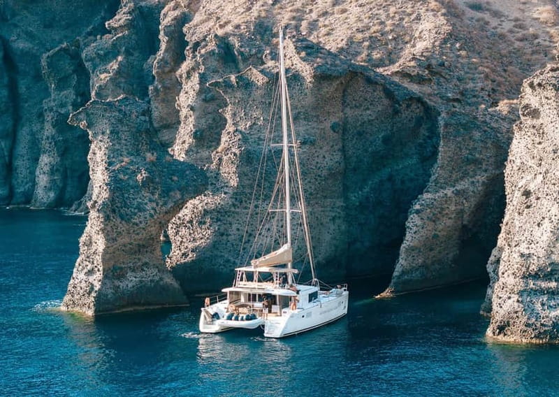 Santorini: Luxury Catamaran Cruise with Lunch, BBQ & Drinks - Why Vlychada Makes a Good Starting Point