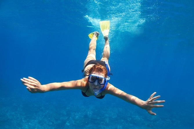 Santorini Luxury Catamaran Day Cruise with BBQ,drinks,transfer - The Ancient Lighthouse from the sea