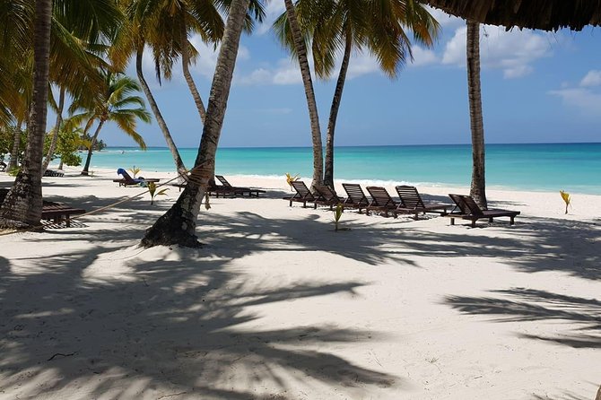 Saona Island small group and relax - luxury catamaran - Las Palmillas and the starfish pool