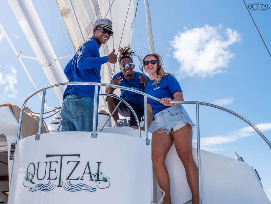 Saona island - Small group tour - Luxury catamaran - The return sail to Bayahibe