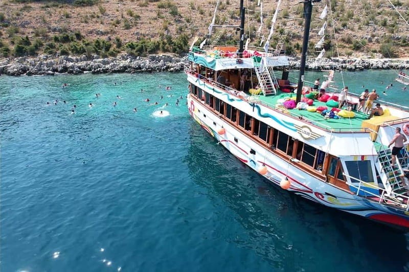 Sarande: Full-Day Louis Luxury Yacht Tour from Saranda - Krorëz Beach gives you the longest break