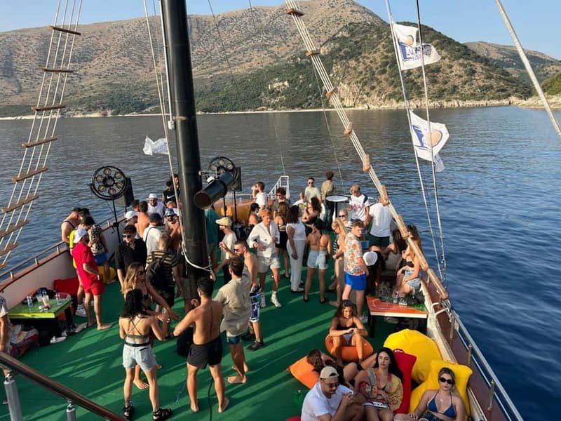 Sarande: Full-Day Louis Luxury Yacht Tour from Saranda - Cape Qefali: a photo stop with dramatic cliffs