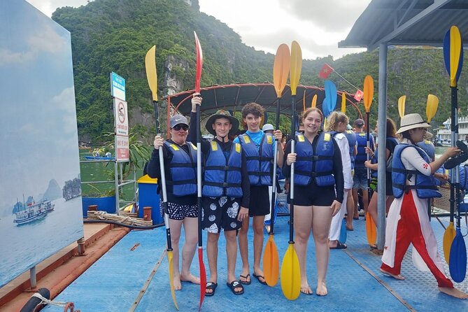 Sea Lion Luxury 5-Star Halong Day Cruise,Buffet Lunch,Shuttle Bus - The sunset party and the trip back to Hanoi