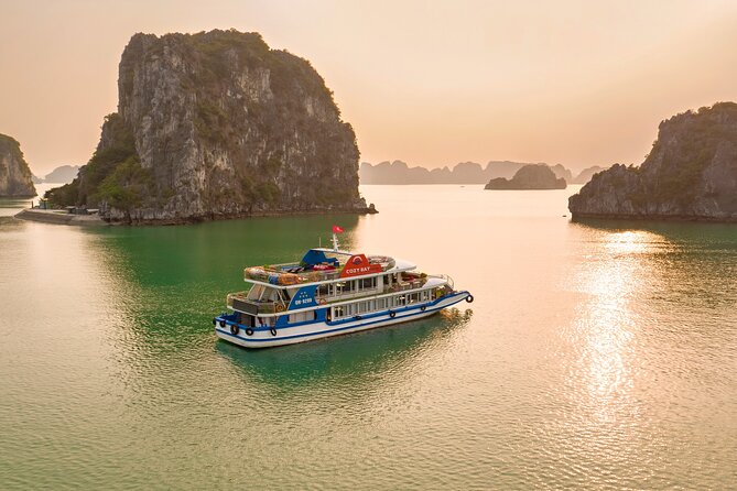Sea Lion Luxury 5-Star Halong Day Cruise,Buffet Lunch,Shuttle Bus - Boarding at Tuan Chau Harbor