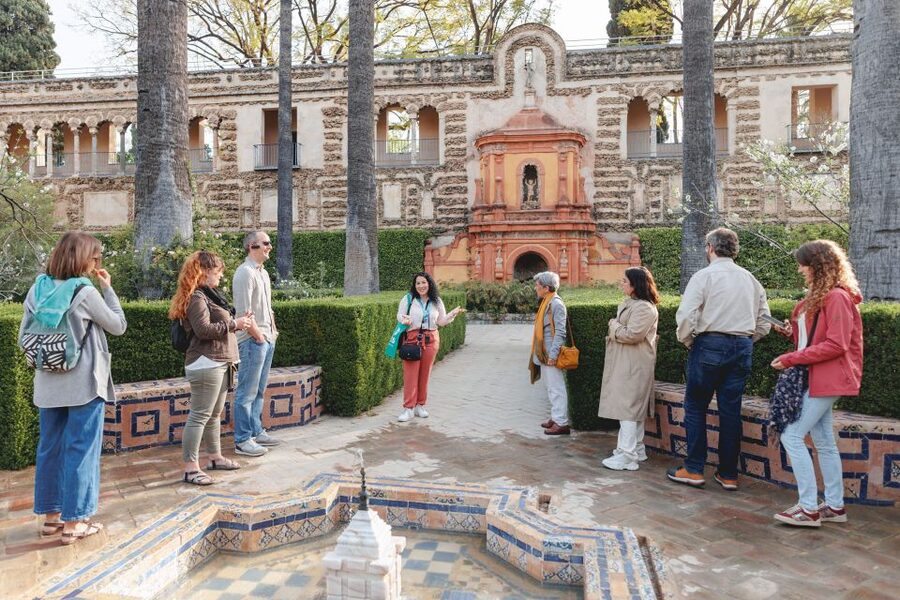 Seville: VIP Exclusive Early Access Tour of The Alcazar - Royal plans, King Peter I, and the palace story
