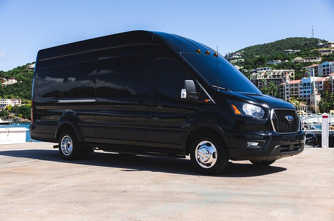 Shared VIP Shuttle from Westin Frenchman's Reef to STT Airport - What you will see, and what you will not