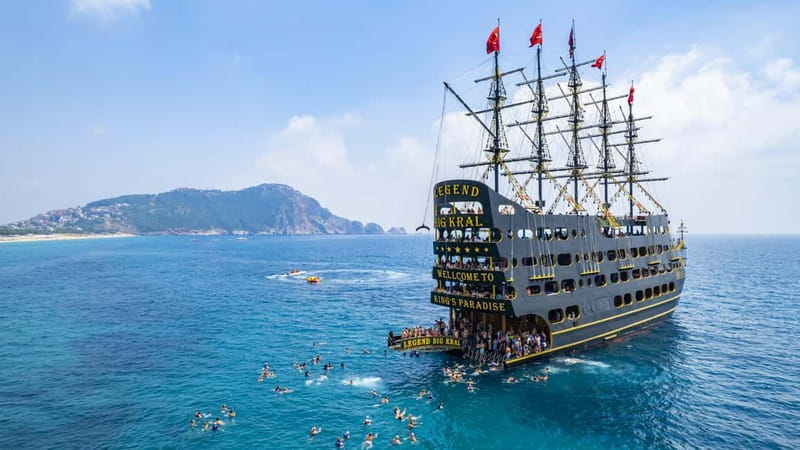 Side: All Inclusive Luxury Boat Trip & Free Time in Alanya - Buffet lunch back on the ship