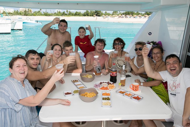 St Maarten Luxury Catamaran Full-Day Group Charter - The crew and the feel on board