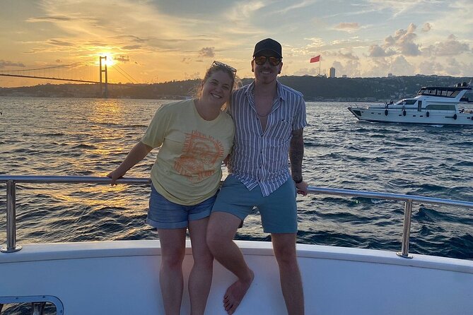 Sunset Cruise on Luxury Yacht with Transfers - Returning past Galata Bridge and Galataport