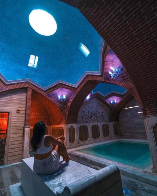 Tbilisi: Luxury Sulfur Bath Ritual with Pickup & Wine - The sulfur water at 40 to 45°C