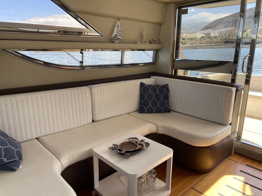 Tenerife: Whales and Snorkeling Tour on a Luxury Yacht - Tapas, cava, and plenty of time to relax
