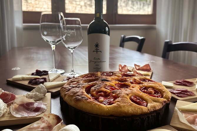 Tenute Girolamo: Wine Tour VIP - The tasting: wine, cured meats, and cheeses
