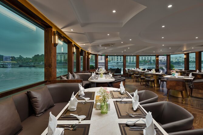 The Catamaran Luxury Day Cruise to Halong Bay from Hanoi(Best Selling) - Guide service and the group experience