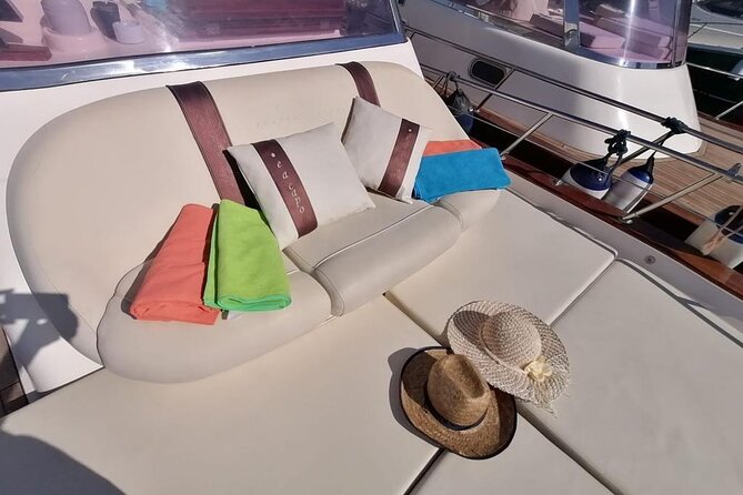 Three Hour Private Guided Tour of Capri with a luxury Gozzo cabin cruiser - Starting at Marina Piccola