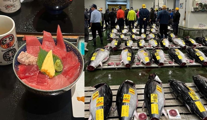 Tokyo Toyosu Tuna Auction + Breakfast (Sushi Dai or Bentomi) - Entering Toyosu Market at 5:25 AM