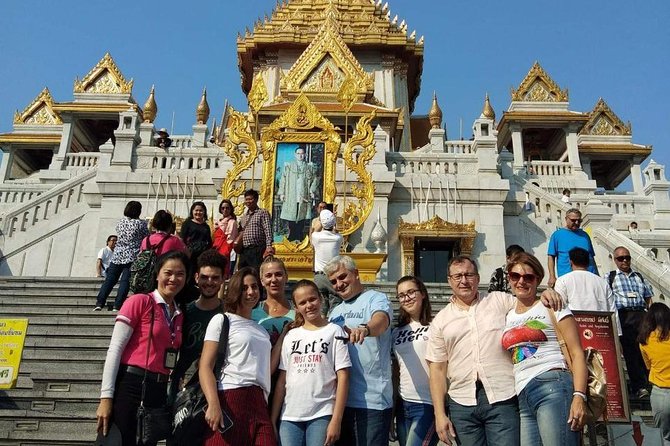 Top 3 Must-see Temples in Bangkok Private Tour [Optional Luxury] - Wat Traimit and the Golden Buddha