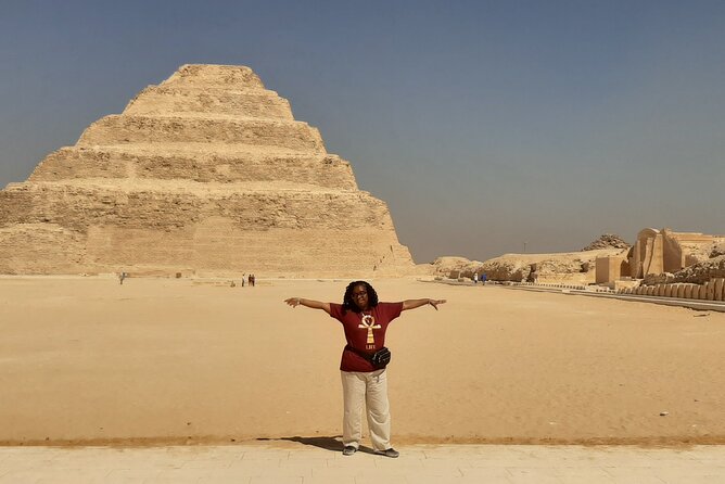 Top VIP-Pyramids,Memphis,Sakkara,Camel,ATV,Pyramids inside& Lunch - The guide can make or break the day
