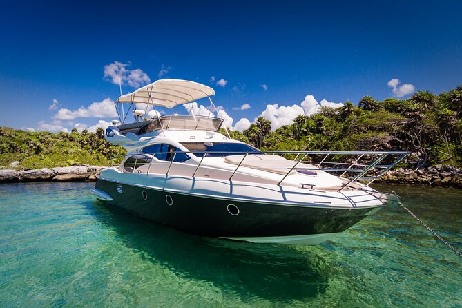 Tulum Luxury Escape – 4h All Inclusive on 43' Private Yacht - Choosing between the 9 a.m. and 2 p.m. departures