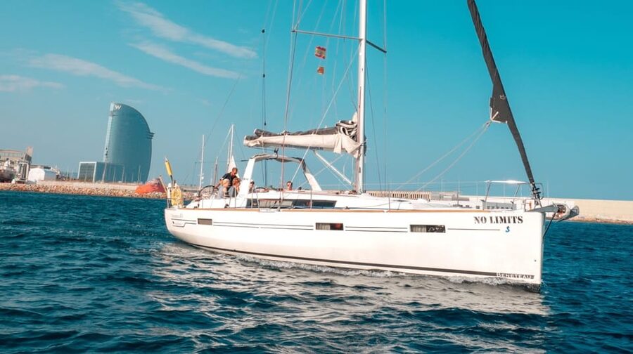 Two Hour Luxury Sailing Experience with Open Bar - Leaving Marina Vela for the Mediterranean