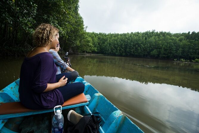 Vam Sat Mangrove Forest - VIP Private Tour - Long-tailed monkeys in the forest